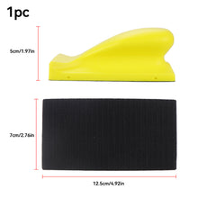 Load image into Gallery viewer, Hand Sanding Disc Holder Sand Paper Backing Polishing Pad Grinding Block PU Foam Sanding Disc