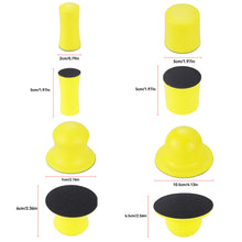 Load image into Gallery viewer, Hand Sanding Disc Holder Sand Paper Backing Polishing Pad Grinding Block PU Foam Sanding Disc