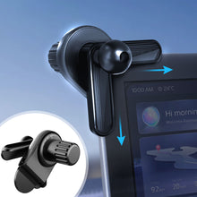 Load image into Gallery viewer, Car Central Control Navigation Fixed Phone Brackets Screen Holder Mount Automobile Fixed Base with 17mm Ball