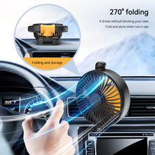 Load image into Gallery viewer, 5V/12V/24V Electric Car Cooler Low Noise USB Folding Car Cooling Fan 360 Rotation Automobile Air Cooler for Auto SUV Summer