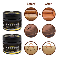 Load image into Gallery viewer, 50ML Car Seat Leather Paint Care Vinyl Repair Kit Cleaner for Auto Seat Sofa Leather Repair Coats Holes Scratch Cracks Leather Repair Kit