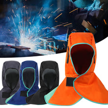 Load image into Gallery viewer, Electrowelding Specific Flame-Retardant Shawl Cap Heat Insulation Anti-Scalding Sparkproof Labor Protective Gear