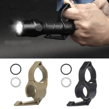 Load image into Gallery viewer, 1-Inch Tactical Flashlight Portable Ring For 2.2CM Inner Diameter Outdoor Hiking Camping Flashlight Hanging Buckle