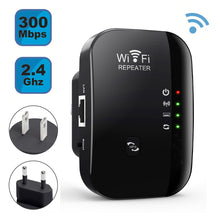Load image into Gallery viewer, WIFI Repeater Wireless Signal Amplifier 300M Network Enhancer Home Router - US/EU Regulations