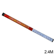 Load image into Gallery viewer, 1.8/2.1/2.4M Retractable Ultra-Short Fiberglass Rod Portable 38.5CM Stream Fishing Rod Fishing Supplies