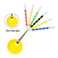 Load image into Gallery viewer, 5PCS Color Olive Shaped Rubber Space Bean Competition Main Line Module Lure Small Accessories