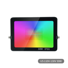 Load image into Gallery viewer, Tuya APP Control RGB Floodlight Smart RGBCW CCT 2700-6500K 30W 110V/220V AC For Garden Party Outdoor Lighting