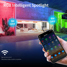 Load image into Gallery viewer, Tuya APP Control RGB Floodlight Smart RGBCW CCT 2700-6500K 30W 110V/220V AC For Garden Party Outdoor Lighting