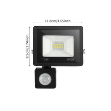 Load image into Gallery viewer, LED Motion Sensor Floodlight Outdoor Wall Light White Light 50W 30W 20W 10W IP66 Waterproof LED Spotlight For Garden