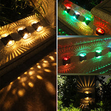 Load image into Gallery viewer, Waterproof LED Solar Lamp Outdoor Wall Garden Ambient Lighting Decoration Up & Down Night Lights Yard Fence Corridor Sunlight