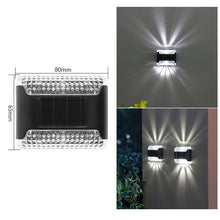 Load image into Gallery viewer, Waterproof LED Solar Lamp Outdoor Wall Garden Ambient Lighting Decoration Up & Down Night Lights Yard Fence Corridor Sunlight