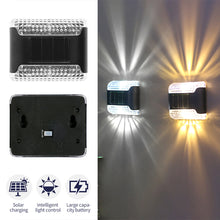 Load image into Gallery viewer, Waterproof LED Solar Lamp Outdoor Wall Garden Ambient Lighting Decoration Up & Down Night Lights Yard Fence Corridor Sunlight