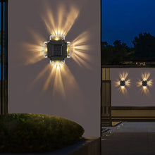 Load image into Gallery viewer, Waterproof LED Solar Lamp Outdoor Wall Garden Ambient Lighting Decoration Up & Down Night Lights Yard Fence Corridor Sunlight