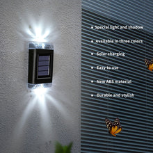Load image into Gallery viewer, Waterproof LED Solar Lamp Outdoor Wall Garden Ambient Lighting Decoration Up & Down Night Lights Yard Fence Corridor Sunlight