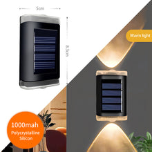 Load image into Gallery viewer, Waterproof LED Solar Lamp Outdoor Wall Garden Ambient Lighting Decoration Up & Down Night Lights Yard Fence Corridor Sunlight