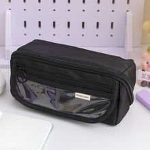 Load image into Gallery viewer, 1Pc Large Capacity Renovate Pencil Case Student Stationery Box College Style Zipper Pencil Bag Desk Organizer School Office Supplies Storage Bag