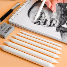 Load image into Gallery viewer, Blending Stumps and Tortillions Paper Art Blenders Sandpaper Pencil Sharpener Pointer for Artist Charcoal Sketch Drawing Tools