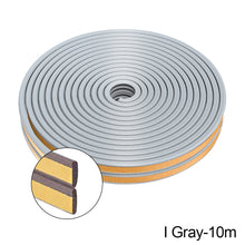 Load image into Gallery viewer, 5M/10M Door Window Seal Strip Self-adhesive Acoustic Foam Sealing Strip Tape Insulation Windproof Rubber Weatherstrip