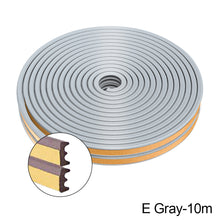 Load image into Gallery viewer, 5M/10M Door Window Seal Strip Self-adhesive Acoustic Foam Sealing Strip Tape Insulation Windproof Rubber Weatherstrip