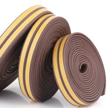 Load image into Gallery viewer, 5M/10M Door Window Seal Strip Self-adhesive Acoustic Foam Sealing Strip Tape Insulation Windproof Rubber Weatherstrip
