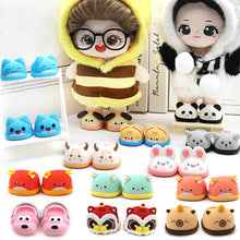 Load image into Gallery viewer, Doll Shoes Suitable for 20cm Cotton Dolls Shoes Slipper Toys Casual Sandal Dolls Accessories DIY Doll Toys