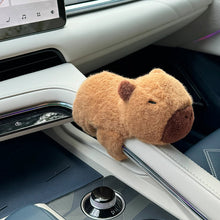 Load image into Gallery viewer, Plush Capybara Car Interior Accessories Center Console Displays Handle Wiper Decoration Accessories For Cute Plush Dolls