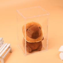 Load image into Gallery viewer, 1Pc Transparent Acrylic Display Case Storage Box 11.4x9.7x18cm for Labubu Plush Dolls/Toys Organizer Protective Container