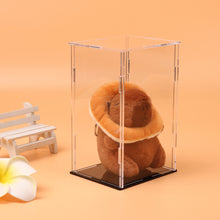 Load image into Gallery viewer, 1Pc Transparent Acrylic Display Case Storage Box 11.4x9.7x18cm for Labubu Plush Dolls/Toys Organizer Protective Container