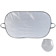 Load image into Gallery viewer, 55" x 31" Car Windshield Sun Shade Cover Visor Protector Foldable Interior Anti UV Sun Windscreen Sunshades Accessories Automobile