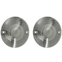Load image into Gallery viewer, 2Pcs Motorcycle Turn Signal Light Indicator Lens Cover For Touring Models 1986-2014 Road King Electra Glides Ultra Glide Road Glide Smoke Clear