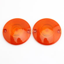 Load image into Gallery viewer, 2Pcs Motorcycle Turn Signal Light Indicator Lens Cover For Touring Models 1986-2014 Road King Electra Glides Ultra Glide Road Glide Smoke Clear