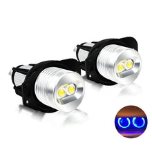 Load image into Gallery viewer, 2Pcs Car LED Angel Eyes Marker Light Bulbs Car Side Light Bright Headlights Replacement 6W For BMW 3 Series E90 E91 5 Series E60 E61 Accessory