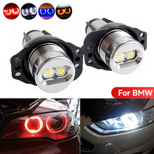Load image into Gallery viewer, 2Pcs Car LED Angel Eyes Marker Light Bulbs Car Side Light Bright Headlights Replacement 6W For BMW 3 Series E90 E91 5 Series E60 E61 Accessory