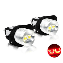 Load image into Gallery viewer, 2Pcs Car LED Angel Eyes Marker Light Bulbs Car Side Light Bright Headlights Replacement 6W For BMW 3 Series E90 E91 5 Series E60 E61 Accessory