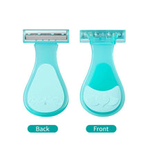Load image into Gallery viewer, Female Hair Trimmer Special Armpit Hair Pubic Hair Trimmer Female Lady Shaver Hair Removal Device Manual Scraping Leg Hair Removal