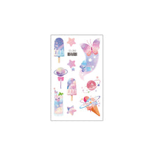 Load image into Gallery viewer, Fantasy Pink Unicorn Panda Rabbit Children's Cartoon Cute Waterproof Tattoo Sticker Cartoon Butterfly Tattoo Stickers