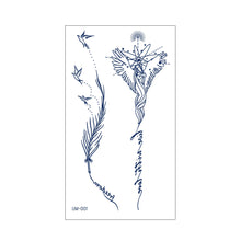 Load image into Gallery viewer, Herbal Tattoo Stickers Plant Permanent Waterproof Butterfly Tattoo Sticker Juice Cross Wholesale Juice Tattoo Stickers
