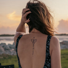 Load image into Gallery viewer, Herbal Tattoo Stickers Plant Permanent Waterproof Butterfly Tattoo Sticker Juice Cross Wholesale Juice Tattoo Stickers