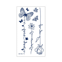 Load image into Gallery viewer, Herbal Tattoo Stickers Plant Permanent Waterproof Butterfly Tattoo Sticker Juice Cross Wholesale Juice Tattoo Stickers
