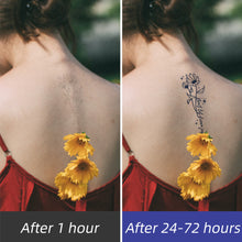 Load image into Gallery viewer, Herbal Tattoo Stickers Plant Permanent Waterproof Butterfly Tattoo Sticker Juice Cross Wholesale Juice Tattoo Stickers