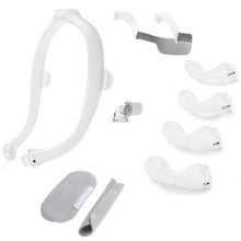 Load image into Gallery viewer, Auto CPAP Mask Full Face Respirator DreamWear with Adjustable Headgear Clips for Medical Ventilator Sleeping Apnea Breathing Machine