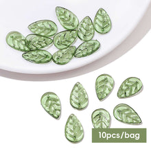 Load image into Gallery viewer, 10pcs/bag Mini Tree Leaves Hand Beaded DIY Earring Bracelet Loose Beads Jewelry Making Accessories Clothing Accessories