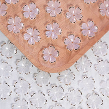 Load image into Gallery viewer, 50pcs 19mm Flower Torus Accessories DIY Earring Hairpin Acrylic Flower Beads Petals Charm Connectors Jewelry Making Accessories