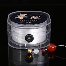 Load image into Gallery viewer, 0.2/0.6/0.8/1MM Transparent Strong Crystal Elastic Beading Line Cord Thread String For DIY Necklace Bracelet Jewelry Making