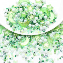 Load image into Gallery viewer, Mixed Star Moon Crystal Glass Beads Set Pearl Loose Spacer Beads for DIY Making Jewelry Craft Bracelets Necklaces Earrings