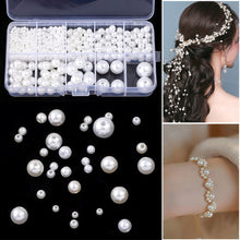 Load image into Gallery viewer, 800pcs/box Imitation Pearl Beads Set DIY Earring Bracelet Necklace Phone Chain Jewelry Making Beads Accessories