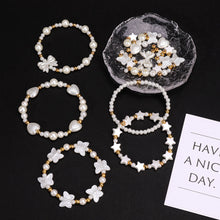 Load image into Gallery viewer, 520pcs/box Mixed Pearl CCB Spacer Beads Set with String DIY Earring Bracelet Necklace Phone Chain Jewelry Making Beads Accessories