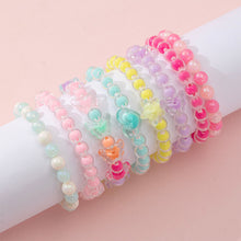 Load image into Gallery viewer, 450pcs 8mm Round Beads Bracelet Making Kit Beads Girls DIY Jewelry Making Beads Set Loose Beads Kit