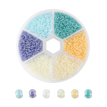 Load image into Gallery viewer, 1Box 2mm Glass Seed Beads Charm Crystal Spacer Glass Beads For Jewelry Making Kits DIY Handmade Supplies Clothing Accessories