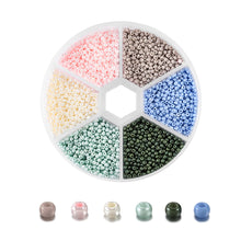 Load image into Gallery viewer, 1Box 2mm Glass Seed Beads Charm Crystal Spacer Glass Beads For Jewelry Making Kits DIY Handmade Supplies Clothing Accessories